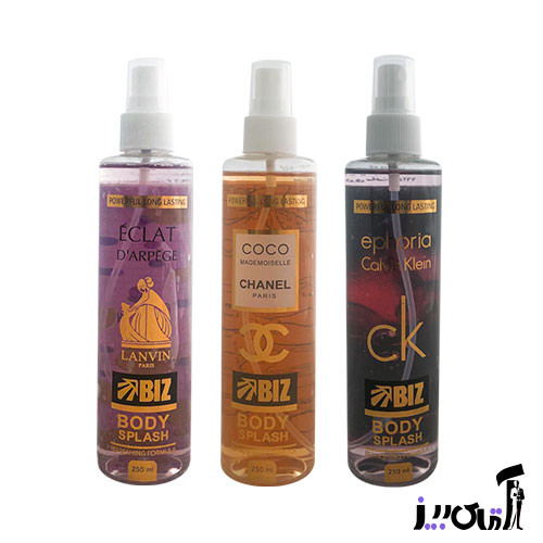 قیمت و خرید بادی اسپلش زنانه Biz با رایحه های مختلف
