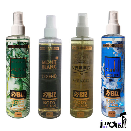 قیمت و خرید بادی اسپلش مردانه Biz با 4 رایحه مختلف
