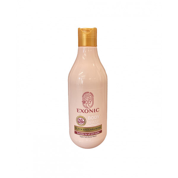 قیمت و خرید شامپو بدن عصاره رزبلک باکارا EXONIC